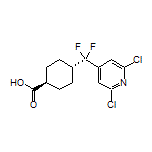 反式-4-[(2,6-二氯-4-吡啶基)二氟甲基]环己烷甲酸