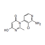 3-(2-氨基-3-氯-4-吡啶基)-6-羟基-2-甲基嘧啶-4(3H)-酮