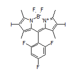 5,5-二氟-2,8-二碘-1,3,7,9-四甲基-10-(2,4,6-三氟苯基)-5H-二吡咯并[1,2-c:2’,1’-f][1,3,2]二氮杂环己硼烷-4-鎓-5-盐