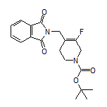 2-[(1-Boc-5-氟-1,2,3,6-四氢-4-吡啶基)甲基]异吲哚啉-1,3-二酮