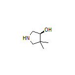 (S)-4,4-二甲基吡咯烷-3-醇
