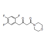 1-(4-吗啉基)-4-(2,4,5-三氟苯基)-1,3-丁二酮