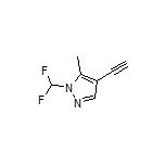 1-(二氟甲基)-4-乙炔基-5-甲基吡唑