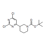 1-Boc-3-(2,6-二氯-4-嘧啶基)哌啶