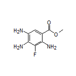 2,4,5-三氨基-3-氟苯甲酸甲酯