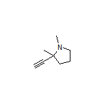 2-乙炔基-1,2-二甲基吡咯烷