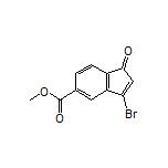 3-溴-1-氧代茚-5-甲酸甲酯