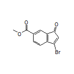 3-溴-1-氧代茚-6-甲酸甲酯