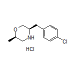 (2R,5R)-2-甲基-5-(4-氯苄基)吗啉盐酸盐