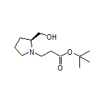 (S)-3-[2-(羟甲基)-1-吡咯烷基]丙酸叔丁酯