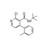 N-(叔丁基)-2-氯-4-(邻甲苯基)烟酰胺