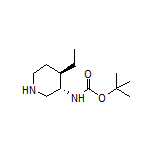 (3S,4R)-3-(Boc-氨基)-4-乙基哌啶