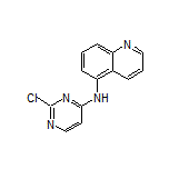 N-(2-氯-4-嘧啶基)喹啉-5-胺