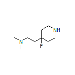 2-(4-氟-4-哌啶基)-N,N-二甲基乙胺