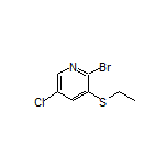 2-溴-5-氯-3-(乙硫基)吡啶