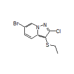 6-溴-2-氯-3-(乙硫基)吡唑并[1,5-a]吡啶