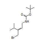 (E)-1-(Boc-氨基)-3-(溴甲基)-4-甲基-2-戊烯