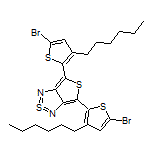 4,6-双(5-溴-3-己基-2-噻吩基)噻吩并[3,4-c]1,2,5-噻二唑