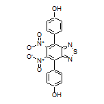 4,4’-(5,6-二硝基苯并[c][1,2,5]噻二唑-4,7-二基)二苯酚