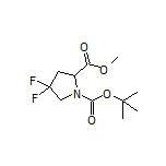 N-Boc-4,4-二氟-DL-脯氨酸甲酯