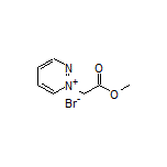 1-(2-甲氧基-2-氧代乙基)-1-溴化哒嗪鎓