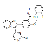 5-[3-(2-氯嘧啶-4-基)咪唑并[1,2-a]吡啶-2-基]-N-(2,6-二氟苯基)-2-甲氧基苯甲酰胺