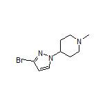 4-(3-溴-1-吡唑基)-1-甲基哌啶