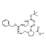 (2S)-1-[(S)-3-(Cbz-氨基)-2-(Boc-氨基)丙酰基]-5-(2-氧代乙基)吡咯烷-2-甲酸甲酯