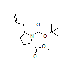 (2S)-1-Boc-5-烯丙基吡咯烷-2-甲酸甲酯