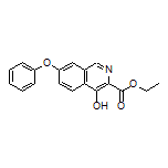 4-羟基-7-苯氧基异喹啉-3-甲酸乙酯