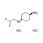 顺式-N1-(2,2-二氟乙基)-1,4-环己烷二胺二盐酸盐