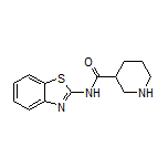 N-(2-苯并噻唑基)哌啶-3-甲酰胺
