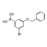 3-(苄氧基)-5-溴苯硼酸