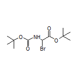 2-(Boc-氨基)-2-溴乙酸叔丁酯