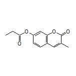 3-甲基-2-氧代-2H-色烯-7-基丙酸酯