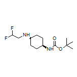 顺式-N1-Boc-N4-(2,2-二氟乙基)-1,4-环己二胺