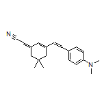 2-[3-[4-(二甲氨基)苯乙烯基]-5,5-二甲基环己-2-烯-1-亚基]乙腈