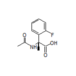 (R)-2-乙酰氨基-2-(2-氟苯基)丙酸