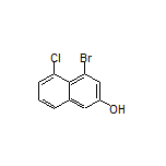 4-溴-5-氯-2-萘酚