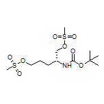 (R)-2-(Boc-氨基)戊烷-1,5-二基二甲磺酸酯