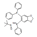 (R)-N-[(R)-[6-(二苯基膦基)苯并[d][1,3]二噁茂-5-基](苯基)甲基]-2-甲基丙烷-2-亚磺酰胺