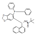 (R)-N-[(R)-[6-(二苯基膦基)苯并[d][1,3]二噁茂-5-基](萘-1-基)甲基]-2-甲基丙烷-2-亚磺酰胺