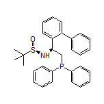 (R)-N-[(S)-1-(2-联苯基)-2-(二苯基膦基)乙基]-2-甲基丙烷-2-亚磺酰胺