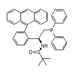 (R)-N-[(S)-1-[2-(蒽-9-基)苯基]-2-(二苯基膦基)乙基]-2-甲基丙烷-2-亚磺酰胺