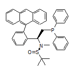 (R)-N-[(S)-1-[2-(蒽-9-基)苯基]-2-(二苯基膦基)乙基]-N,2-二甲基丙烷-2-亚磺酰胺