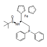 (R)-N-[(1S)-1-二茂铁基乙基-2-(二苯基膦基)乙基]-2-甲基丙烷-2-亚磺酰胺