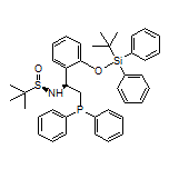 (R)-N-[(S)-1-[2-[(叔丁基二苯基硅基)氧基]苯基]-2-(二苯基膦基)乙基]-2-甲基丙烷-2-亚磺酰胺