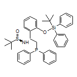 (R)-N-[(R)-1-[2-[(叔丁基二苯基硅基)氧基]苯基]-2-(二苯基膦基)乙基]-2-甲基丙烷-2-亚磺酰胺