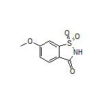 6-甲氧基苯并异噻唑-3(2H)-酮-1,1-二氧化物