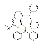 (R)-N-[(S)-2-(二苯基膦基)-1-[2-(二苯基膦基)苯基]乙基]-2-甲基丙烷-2-亚磺酰胺